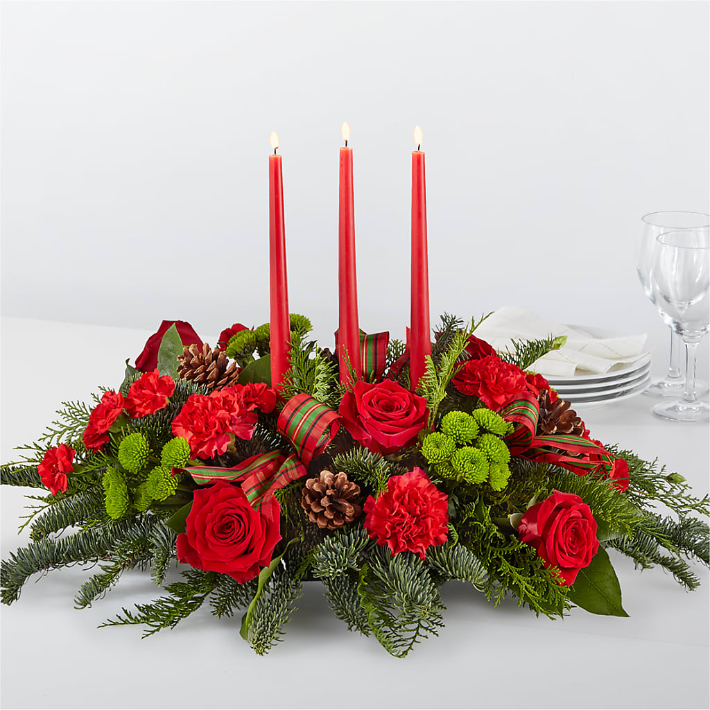 By the Candlelight Centerpiece – ROY'S FLORIST, Winnipeg MB