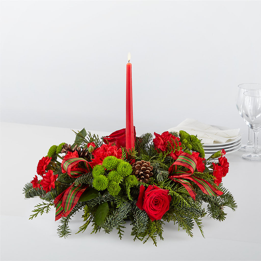 By the Candlelight Centerpiece – ROY'S FLORIST, Winnipeg MB
