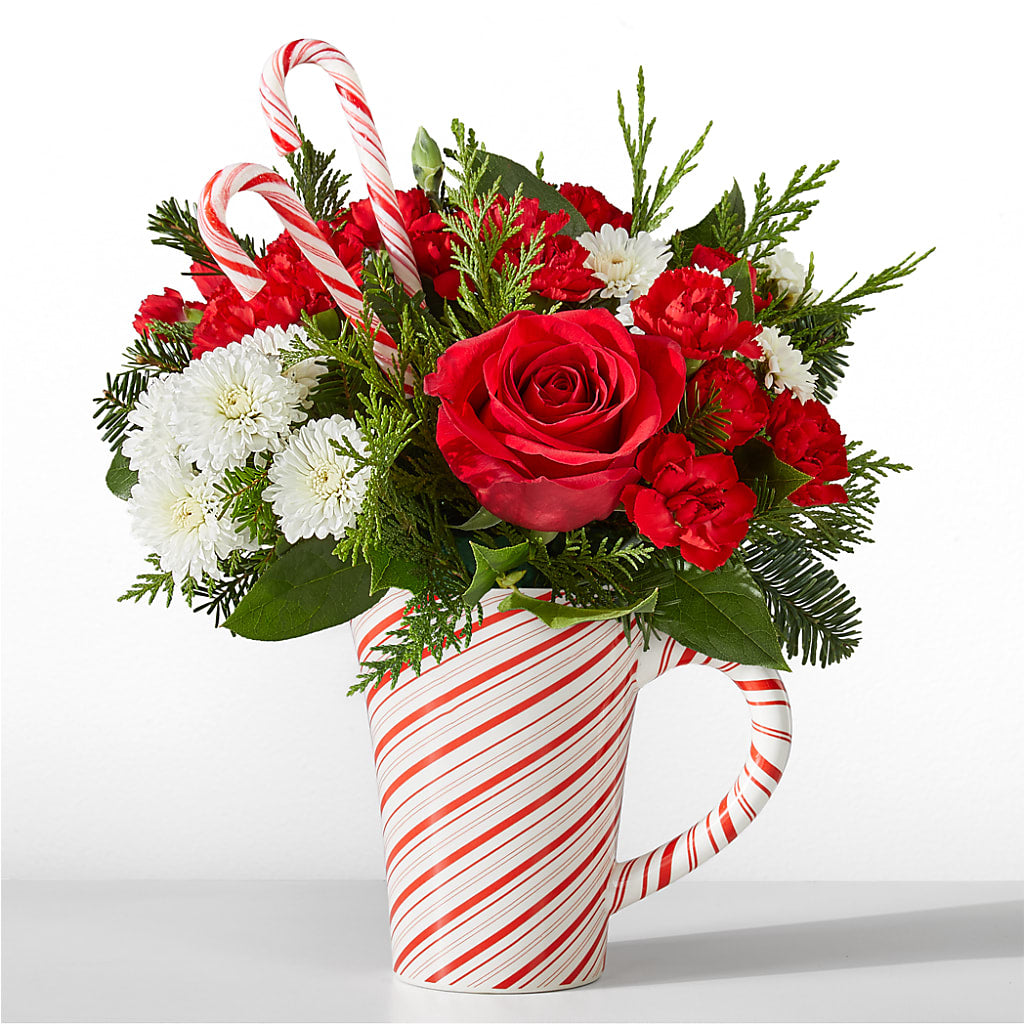 Peppermint Swirl Mug – ROY'S FLORIST, Winnipeg MB