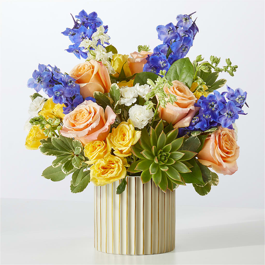 Cobalt Reverie Bouquet – ROY'S FLORIST, Winnipeg MB
