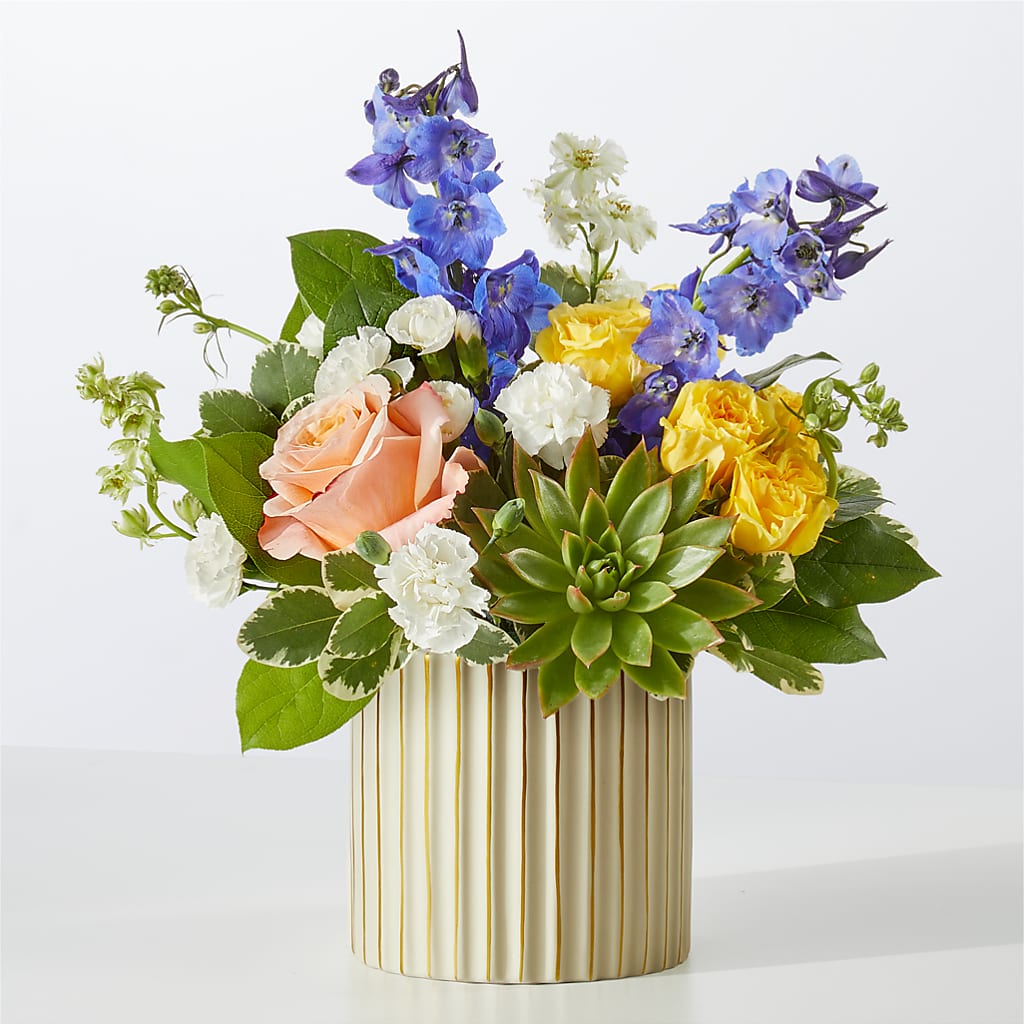 Cobalt Reverie Bouquet – ROY'S FLORIST, Winnipeg MB