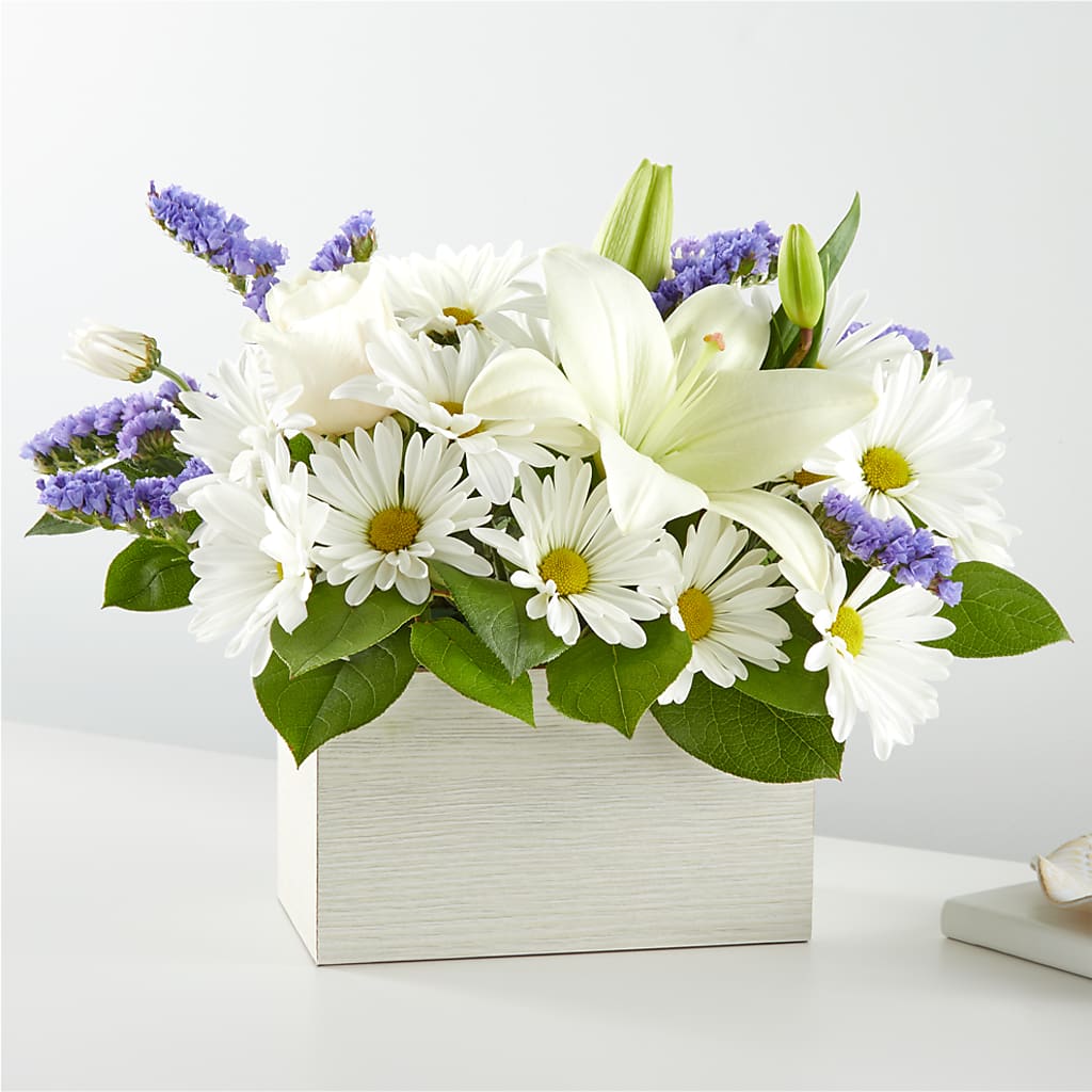 Beyond Blue Box Bouquet – ROY'S FLORIST, Winnipeg MB