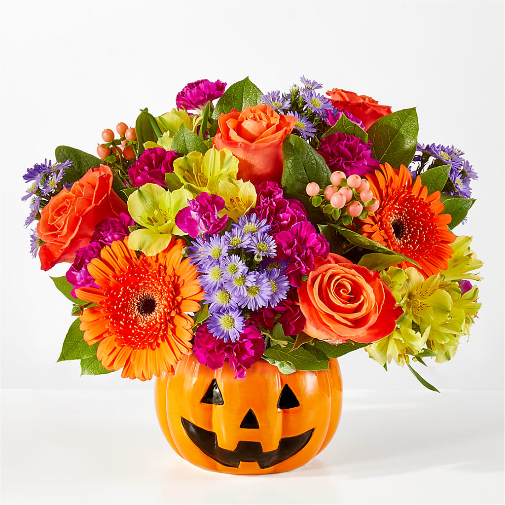 Tricks & Treats Pumpkin – ROY'S FLORIST, Winnipeg MB
