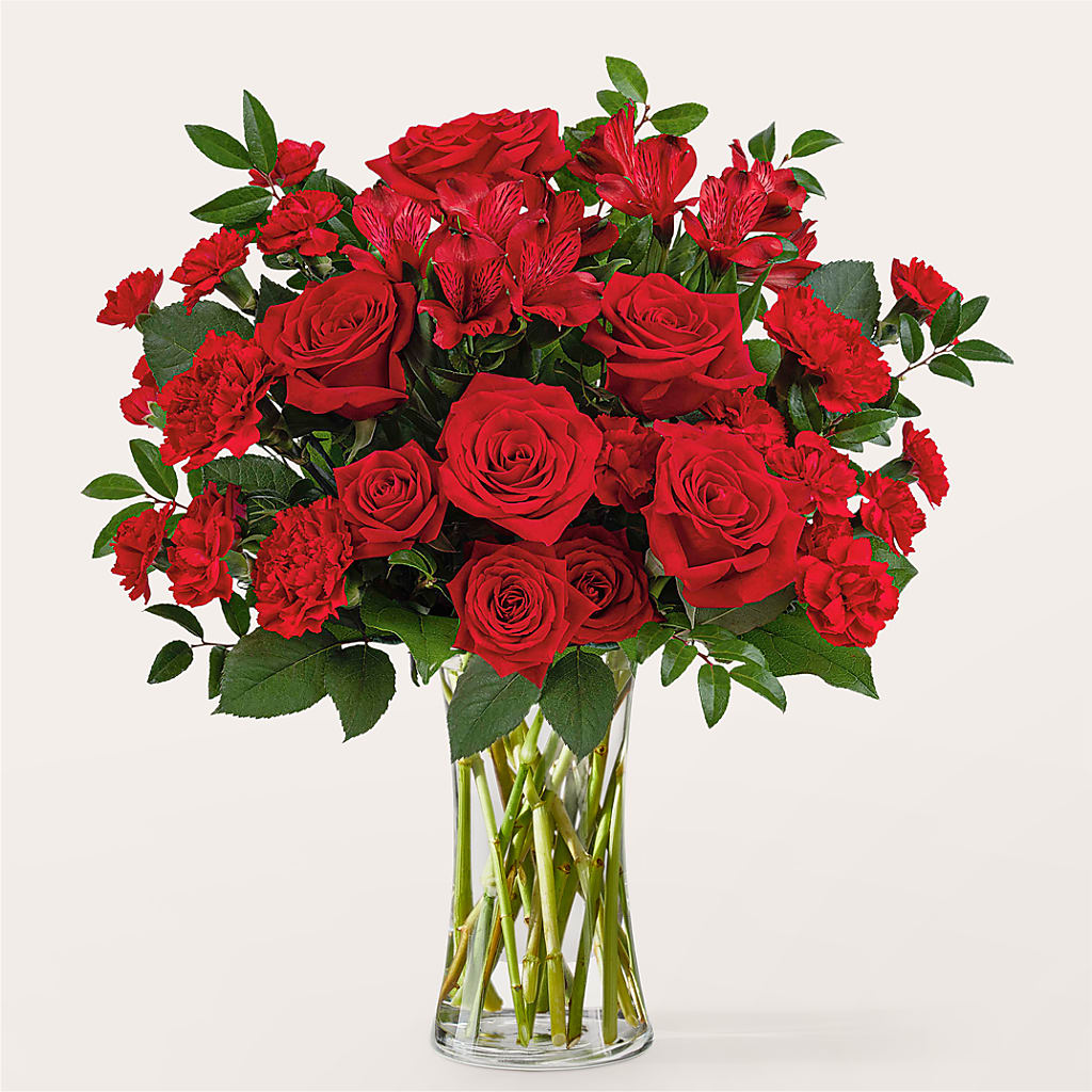 Brilliant Ruby Bouquet – ROY'S FLORIST, Winnipeg MB