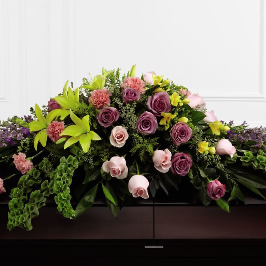 Forever Beloved Casket Spray – ROY'S FLORIST, Winnipeg MB