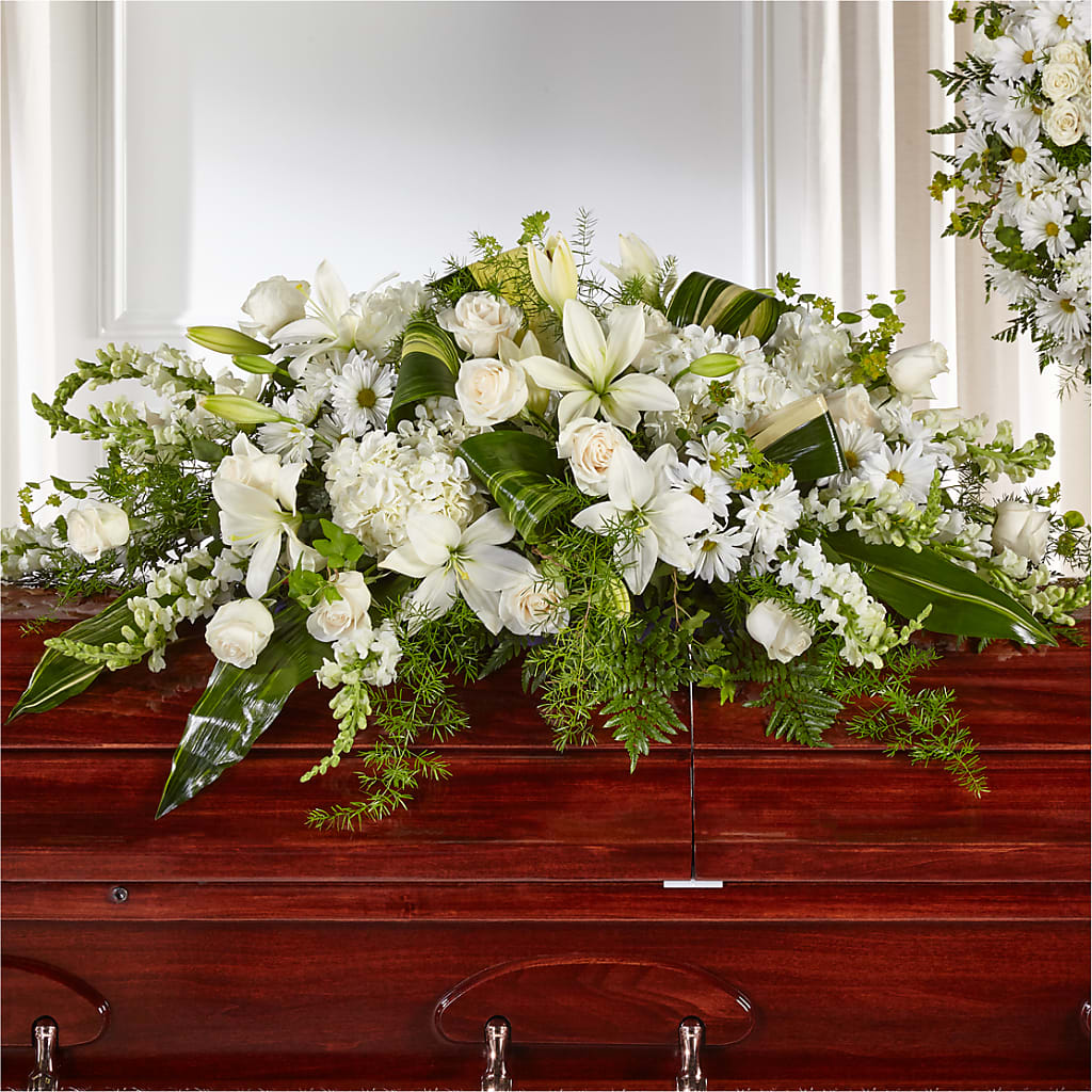 Abundance Casket Spray – ROY'S FLORIST, Winnipeg MB