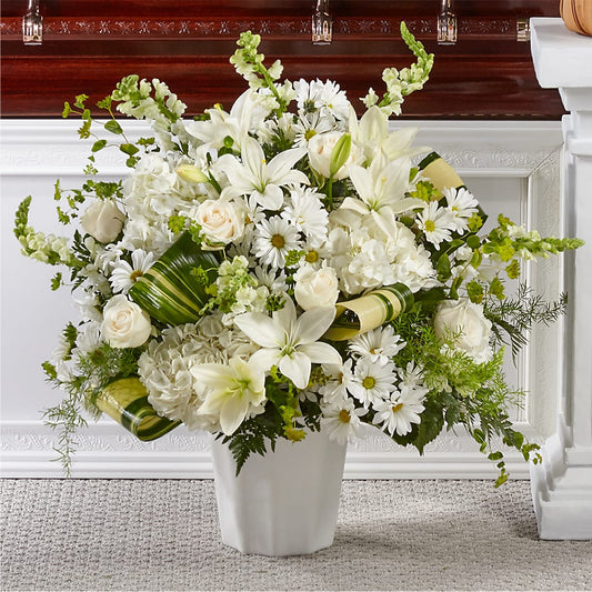 Thoughts of Tranquility Floor Basket – ROY'S FLORIST, Winnipeg MB