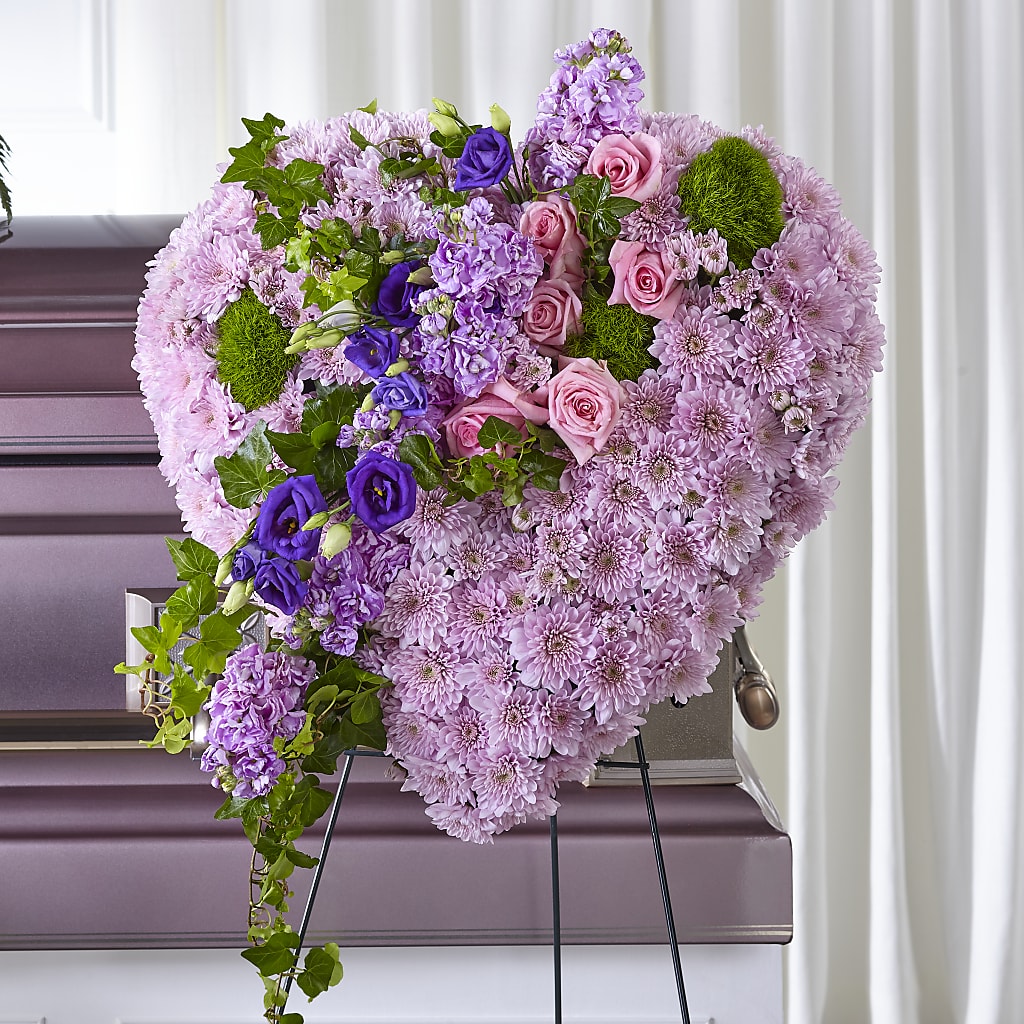 Treasured Love Standing Heart – ROY'S FLORIST, Winnipeg MB