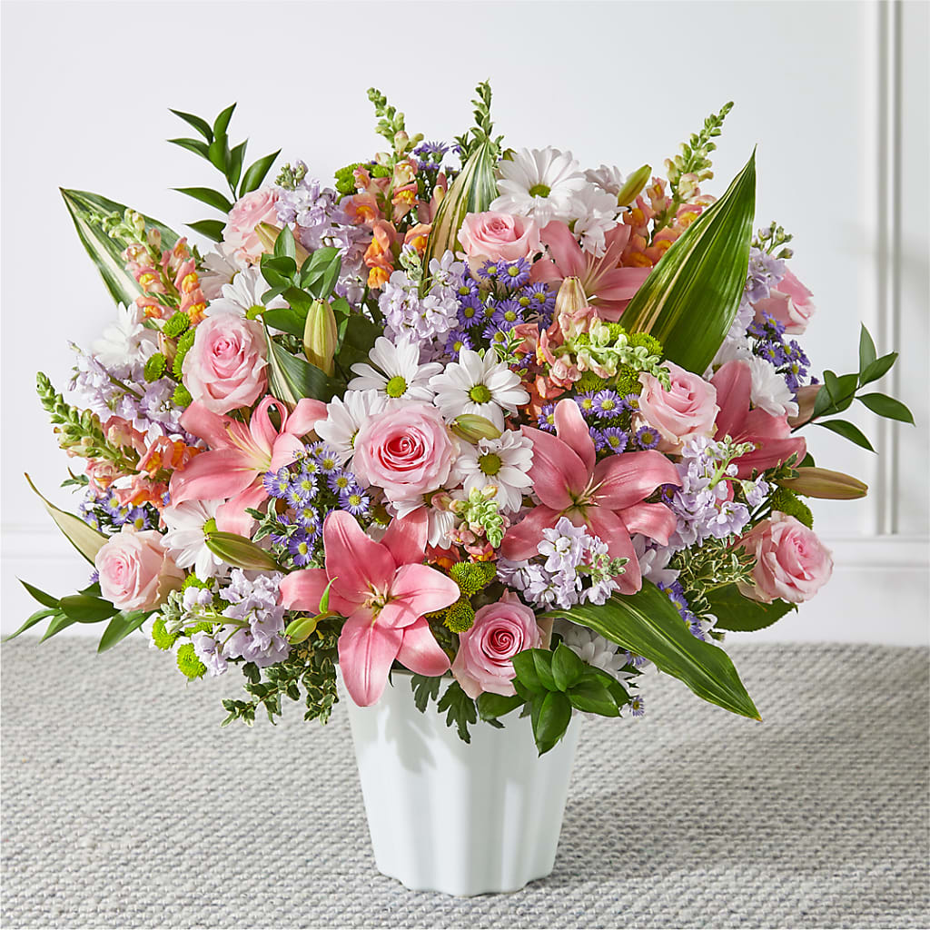 Abundant Compassion Floor Basket – ROY'S FLORIST, Winnipeg MB