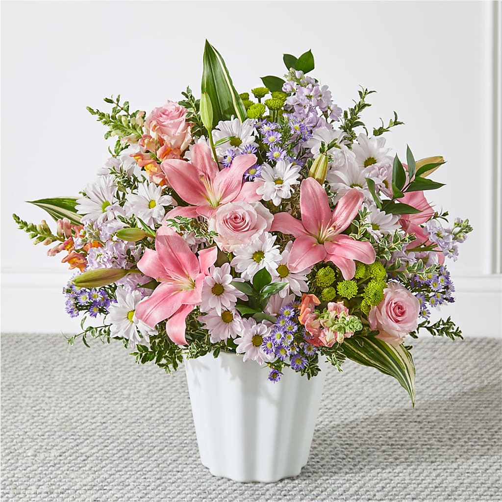 Abundant Compassion Floor Basket – ROY'S FLORIST, Winnipeg MB