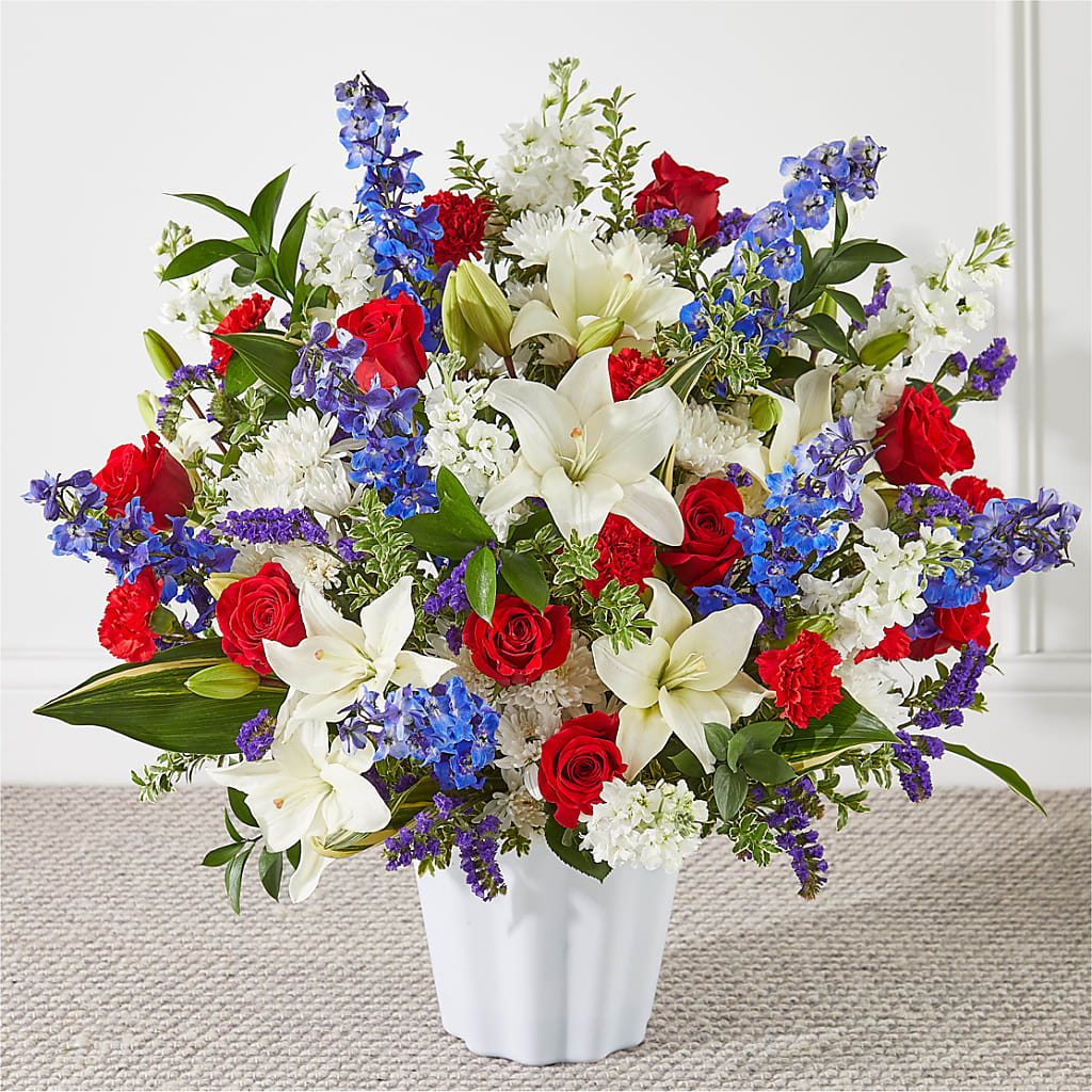 Consoled Floor Basket – ROY'S FLORIST, Winnipeg MB