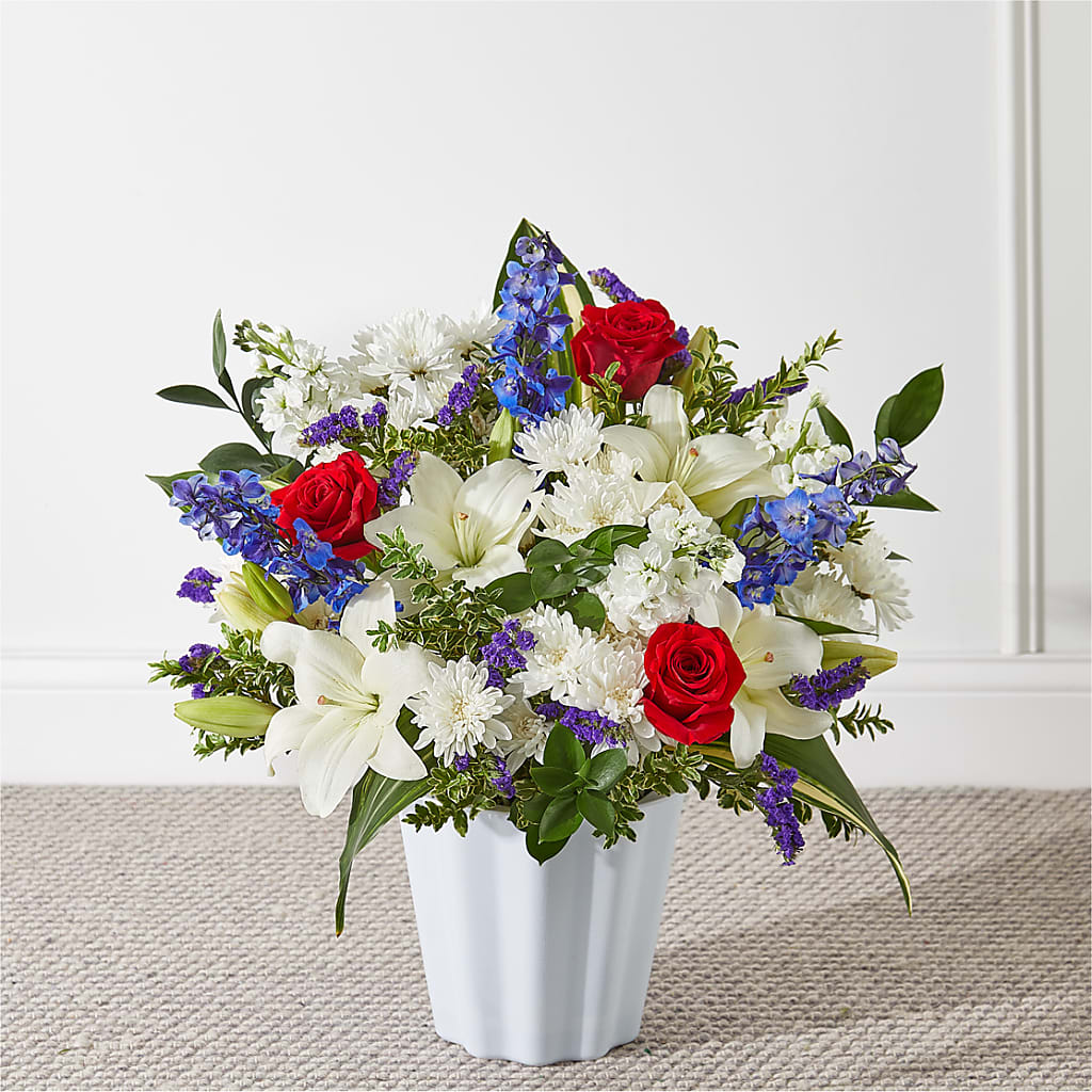 Consoled Floor Basket – ROY'S FLORIST, Winnipeg MB