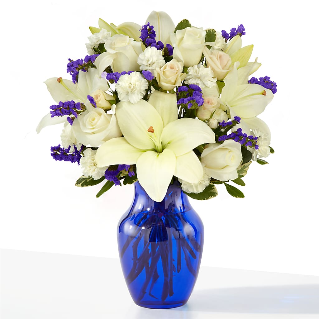 Sapphire Rush Bouquet – ROY'S FLORIST, Winnipeg MB