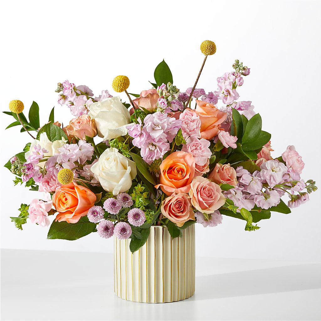 French Market Bouquet with Ivory Vase – ROY'S FLORIST, Winnipeg MB
