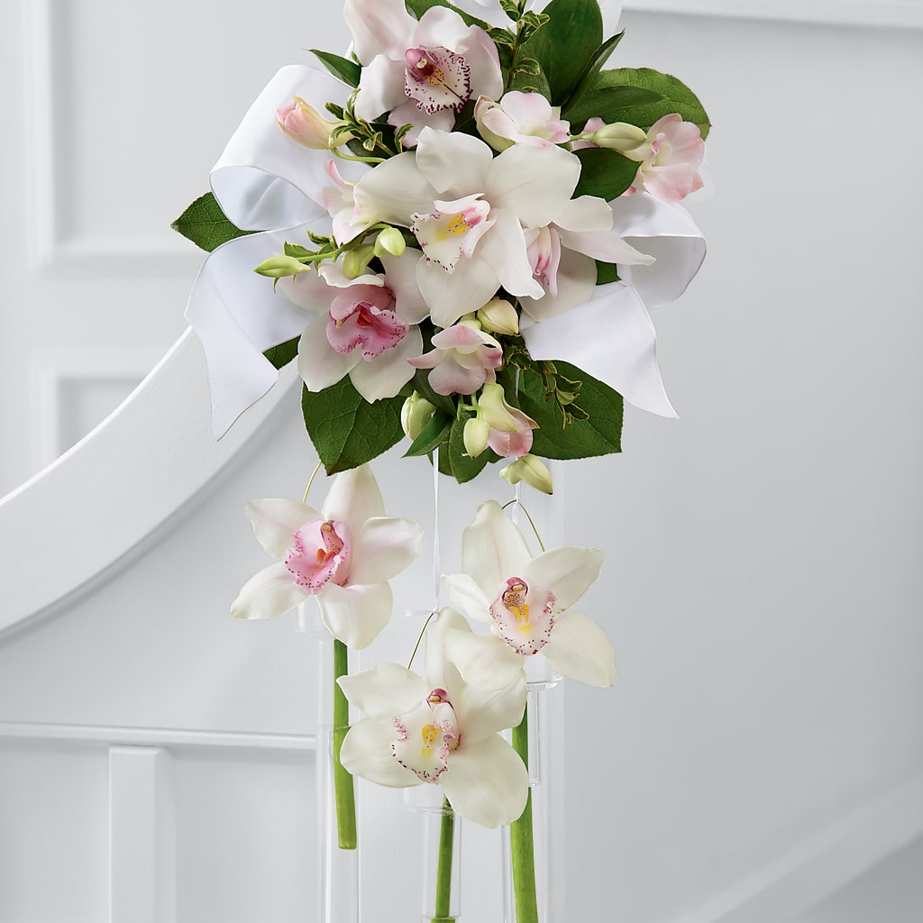 Perfect Entrance Pew Arrangement – ROY'S FLORIST, Winnipeg MB