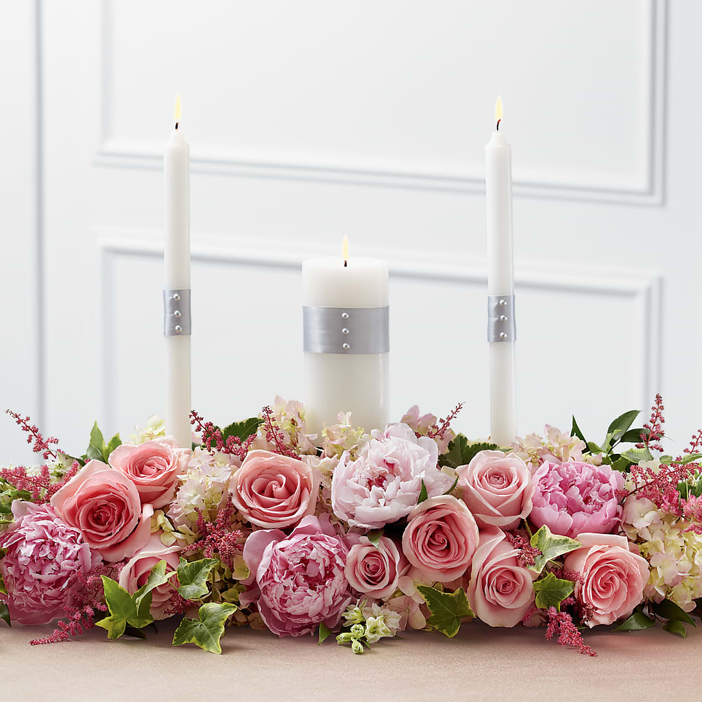 Worldwide Romance Unity Candle Arrangement – ROY'S FLORIST, Winnipeg MB