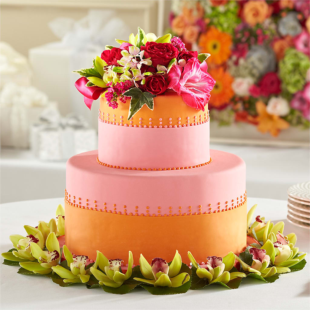 Sweet Citrus Cake Decor – ROY'S FLORIST, Winnipeg MB