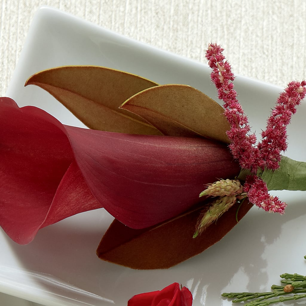 Red Calla Boutonniere – ROY'S FLORIST, Winnipeg MB