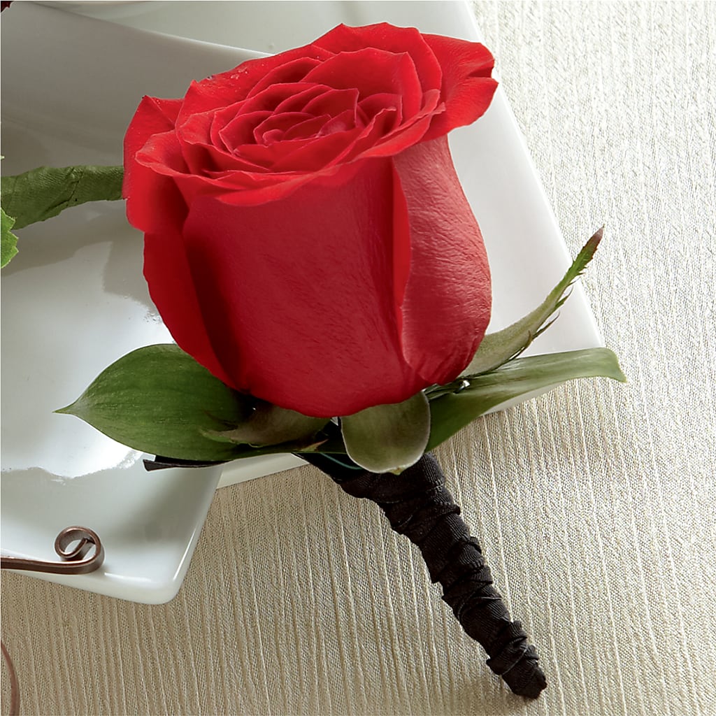 Red Rose Boutonniere – ROY'S FLORIST, Winnipeg MB