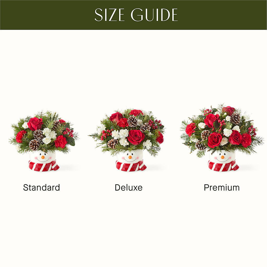 Jolly Snowman Bouquet – ROY'S FLORIST, Winnipeg MB
