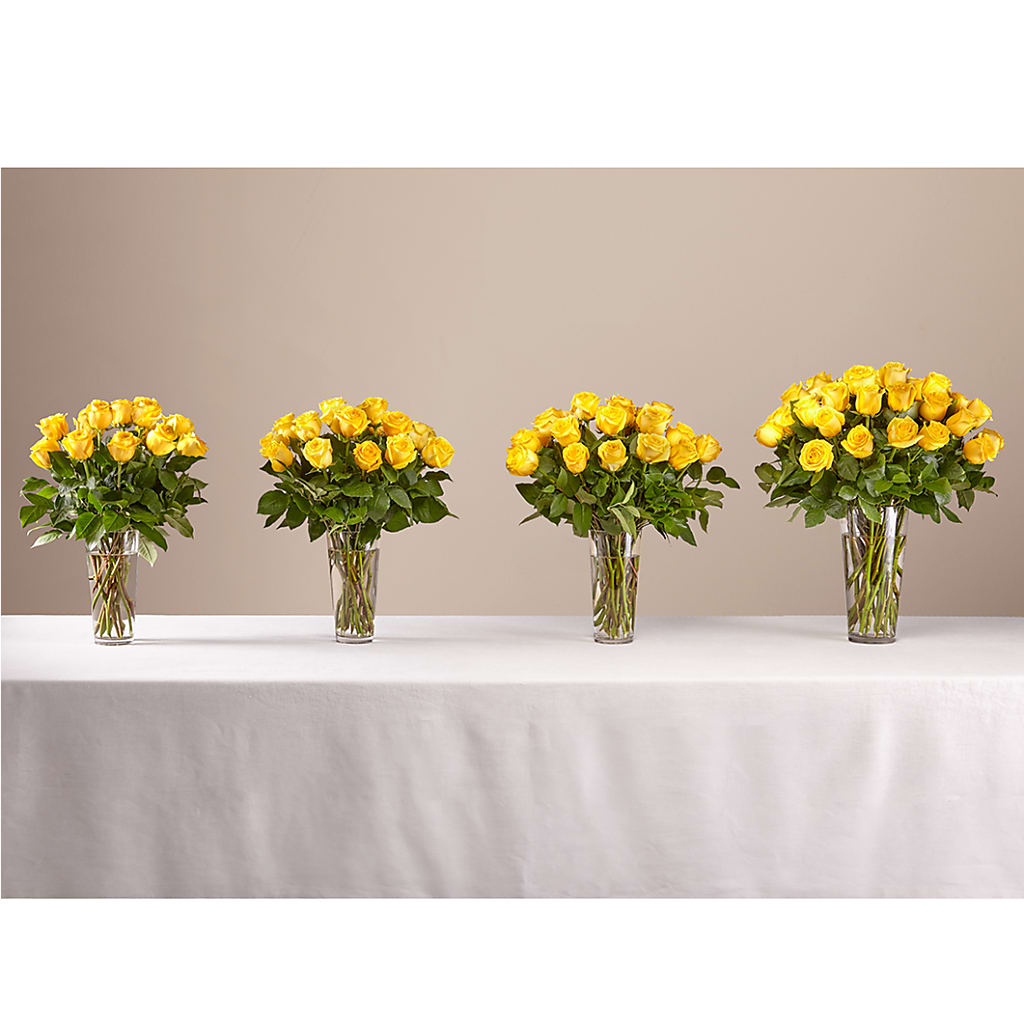 Long Stem Yellow Rose Bouquet – ROY'S FLORIST, Winnipeg MB
