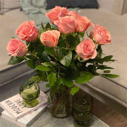 Long Stem Pink Rose Bouquet – ROY'S FLORIST, Winnipeg MB