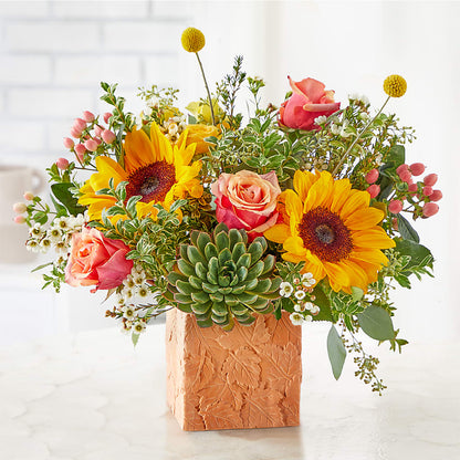 Sunflower Season Bouquet – ROY'S FLORIST, Winnipeg MB