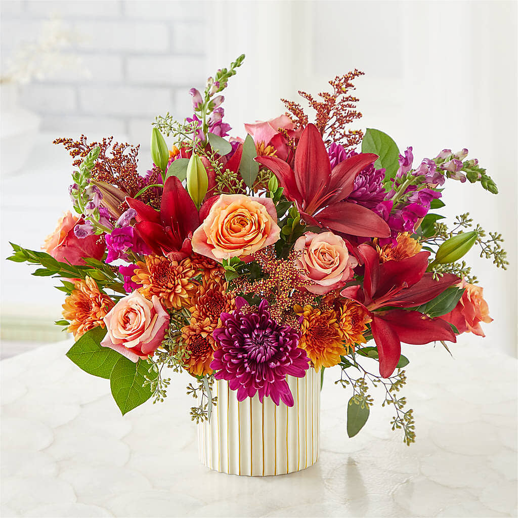 Burgundy Landscape Bouquet – ROY'S FLORIST, Winnipeg MB