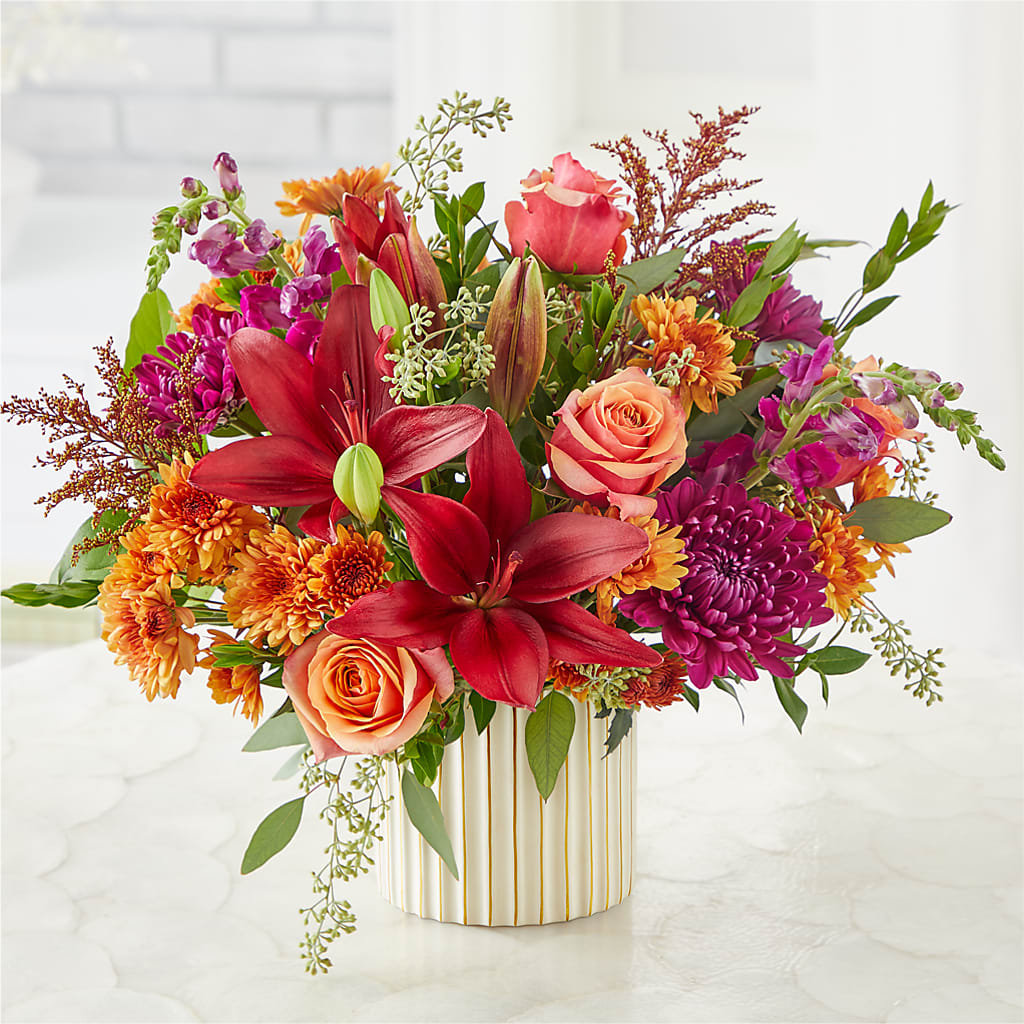 Burgundy Landscape Bouquet – ROY'S FLORIST, Winnipeg MB