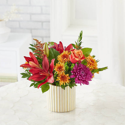 Burgundy Landscape Bouquet – ROY'S FLORIST, Winnipeg MB
