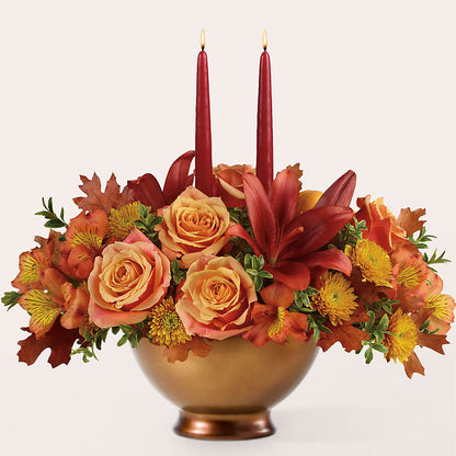 Harvest Table Centerpiece – ROY'S FLORIST, Winnipeg MB
