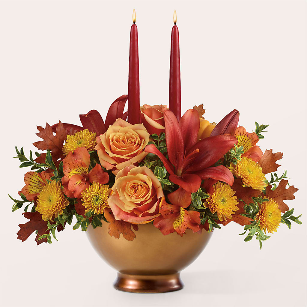 Harvest Table Centerpiece – ROY'S FLORIST, Winnipeg MB