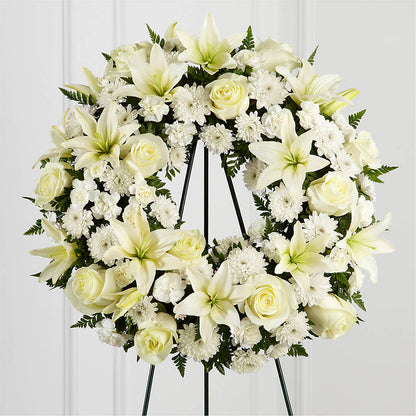 Treasured Tribute Wreath – ROY'S FLORIST, Winnipeg MB