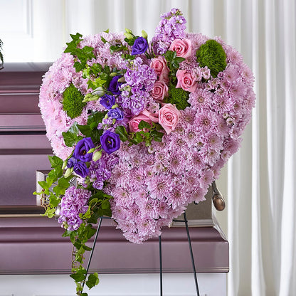 Treasured Love Standing Heart – ROY'S FLORIST, Winnipeg MB