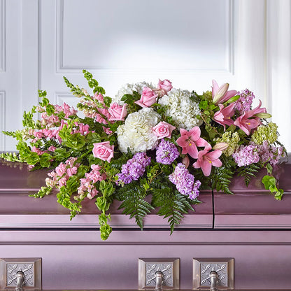 Life's Gratitude Casket Spray – ROY'S FLORIST, Winnipeg MB