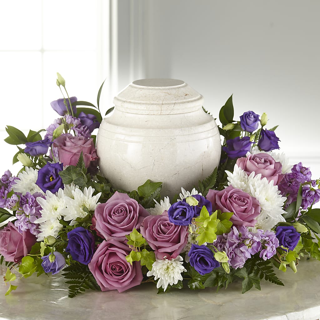 Blooming Sympathy Cremation Adornment – ROY'S FLORIST, Winnipeg MB