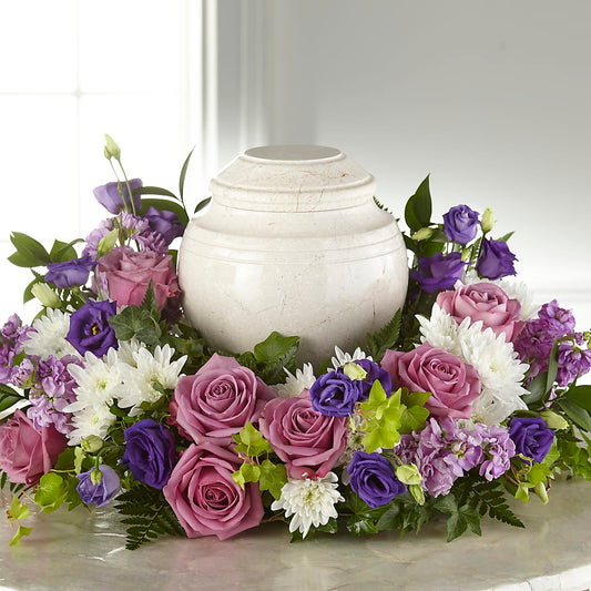 Blooming Sympathy Cremation Adornment – ROY'S FLORIST, Winnipeg MB