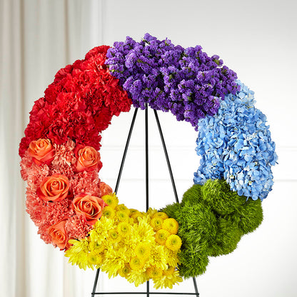 Circle of Love Wreath – ROY'S FLORIST, Winnipeg MB