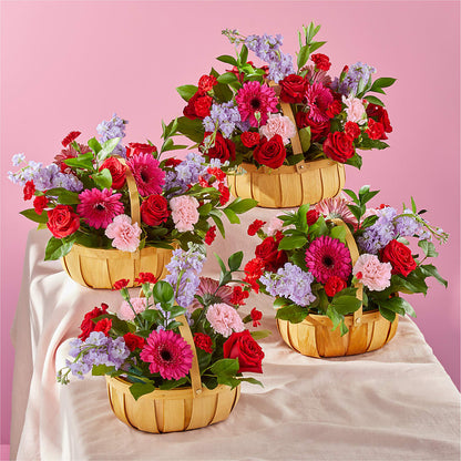 Pink Picnic Basket – ROY'S FLORIST, Winnipeg MB
