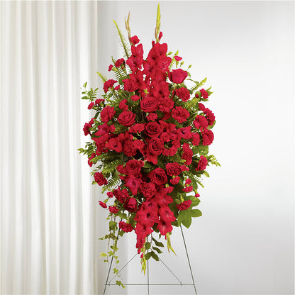 From the Heart Standing Spray – ROY'S FLORIST, Winnipeg MB