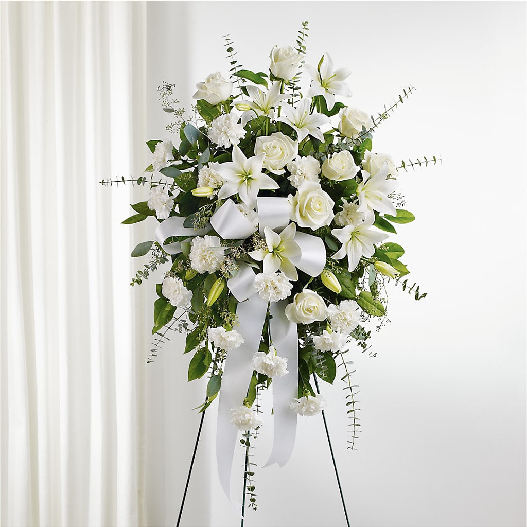 With Care Standing Spray – ROY'S FLORIST, Winnipeg MB