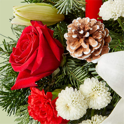 Seasonal Festivities Centerpiece – ROY'S FLORIST, Winnipeg MB