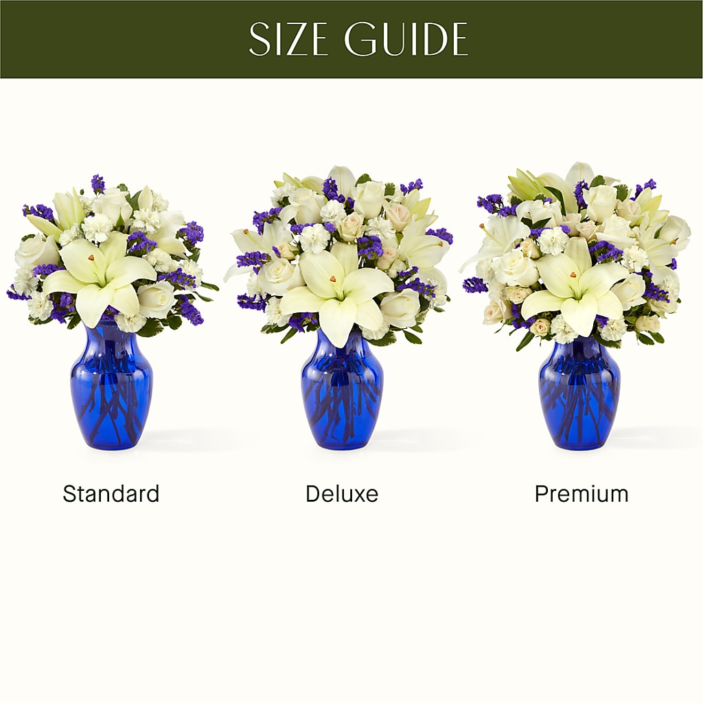Sapphire Rush Bouquet – ROY'S FLORIST, Winnipeg MB