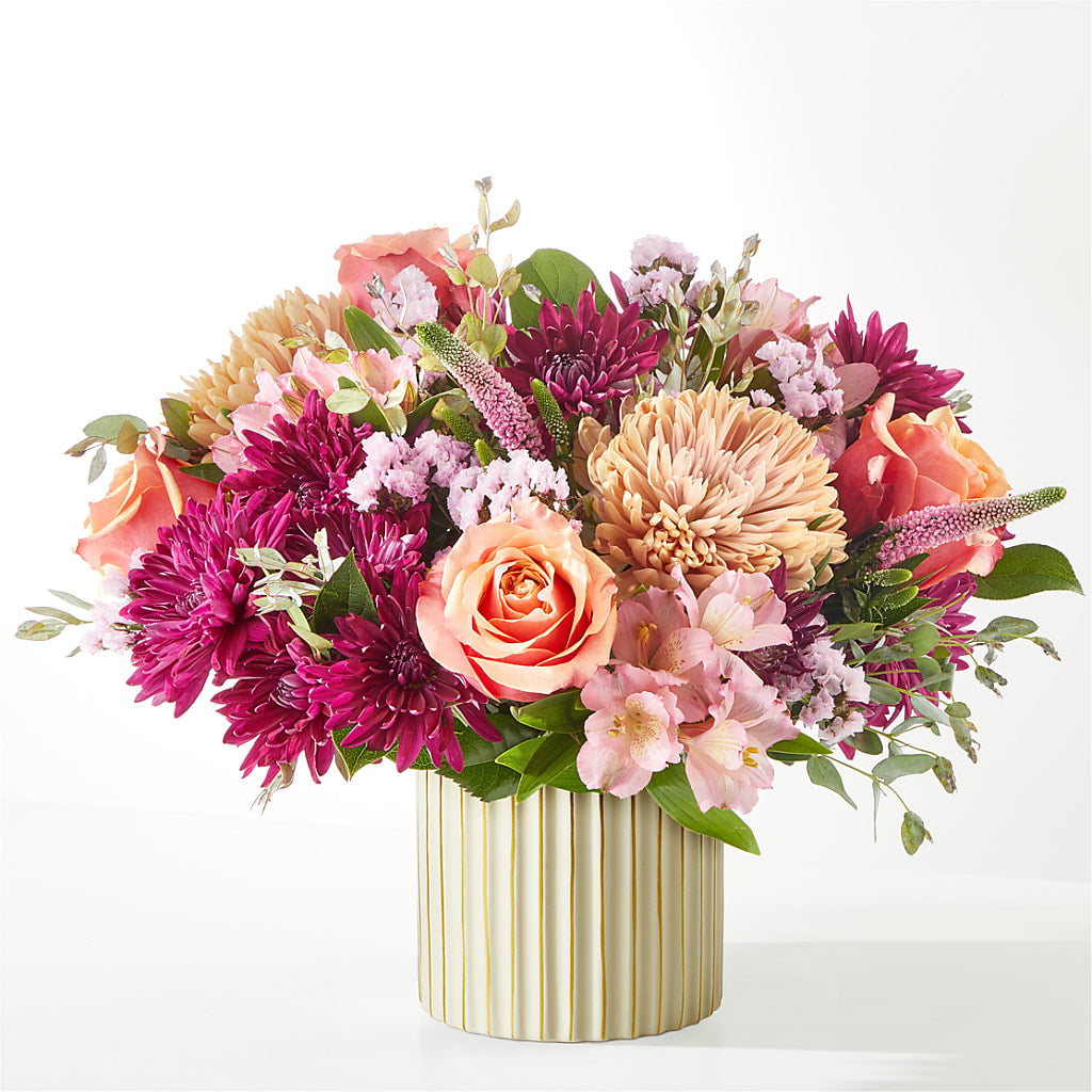 Berry Cobbler Bouquet with Ivory Vase – ROY'S FLORIST, Winnipeg MB
