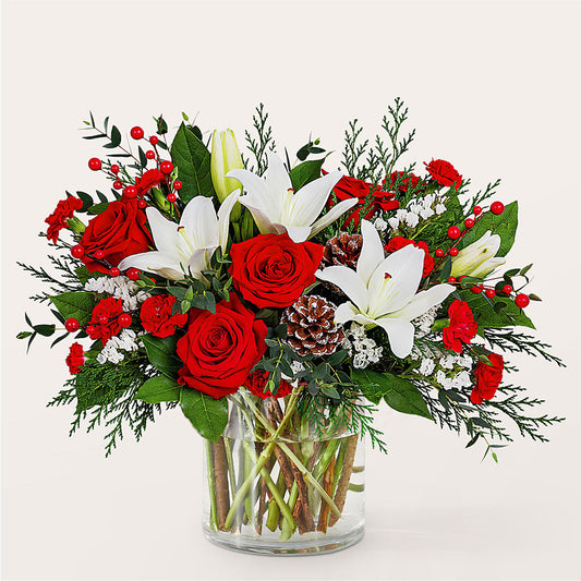 Best in Snow Bouquet – ROY'S FLORIST, Winnipeg MB
