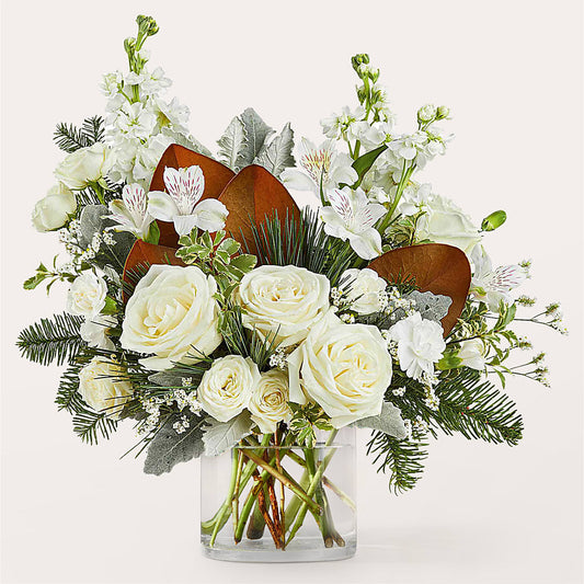 Fresh Snowfall Bouquet – ROY'S FLORIST, Winnipeg MB
