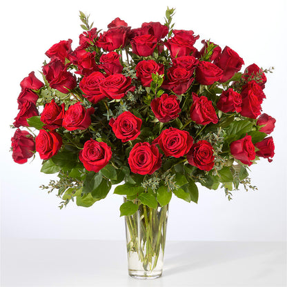 Forever Yours Fifty Stem Red Rose Bouquet – ROY'S FLORIST, Winnipeg MB